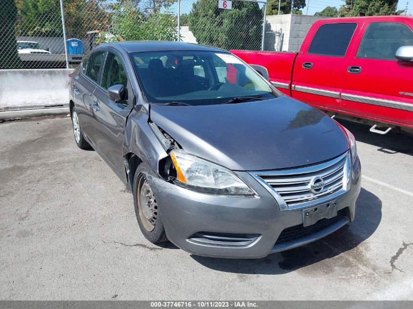 2015 NISSAN SENTRA SR/SL/S/SV/FE+ S - 3N1AB7AP5FY236082