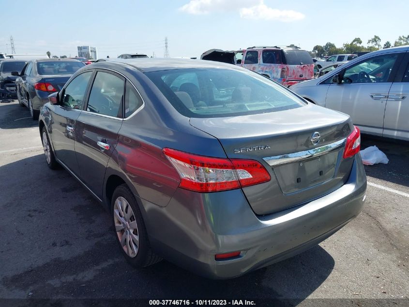 2015 NISSAN SENTRA SR/SL/S/SV/FE+ S - 3N1AB7AP5FY236082