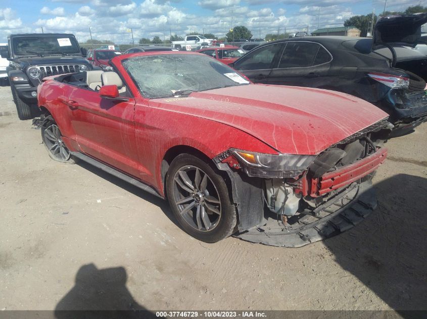 2015 FORD MUSTANG ECOBOOST PREMIUM - 1FATP8UH1F5419855