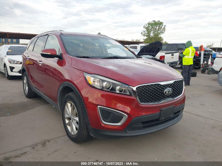 2017 KIA SORENTO LX - 5XYPG4A36HG286551