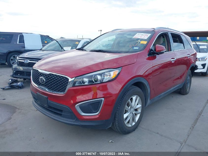 2017 KIA SORENTO LX - 5XYPG4A36HG286551