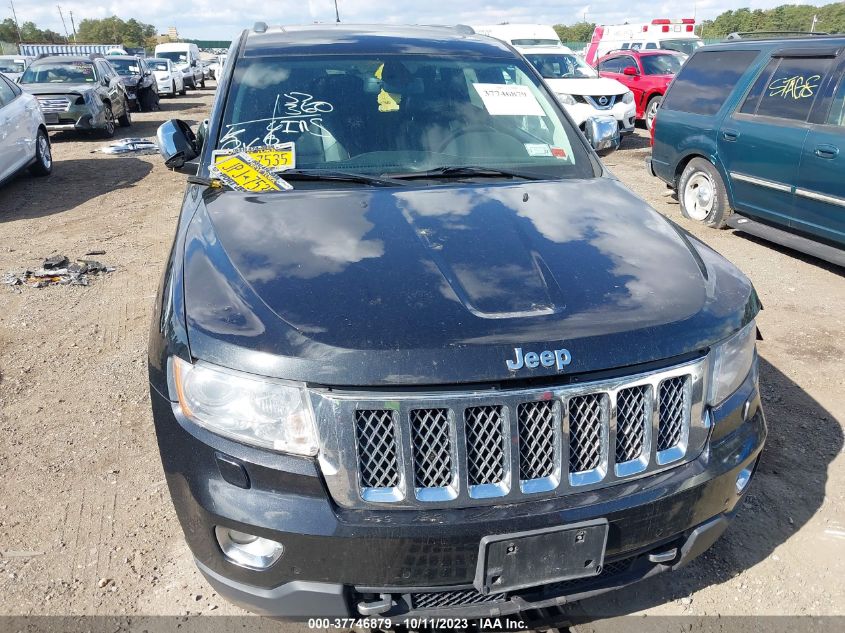 2013 JEEP GRAND CHEROKEE OVERLAND SUMMIT - 1C4RJFCT4DC581648