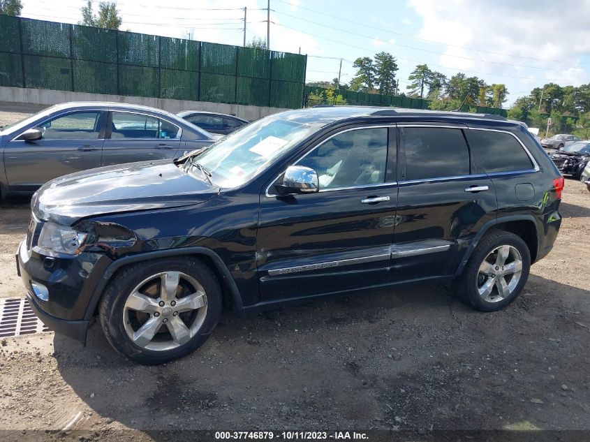 2013 JEEP GRAND CHEROKEE OVERLAND SUMMIT - 1C4RJFCT4DC581648