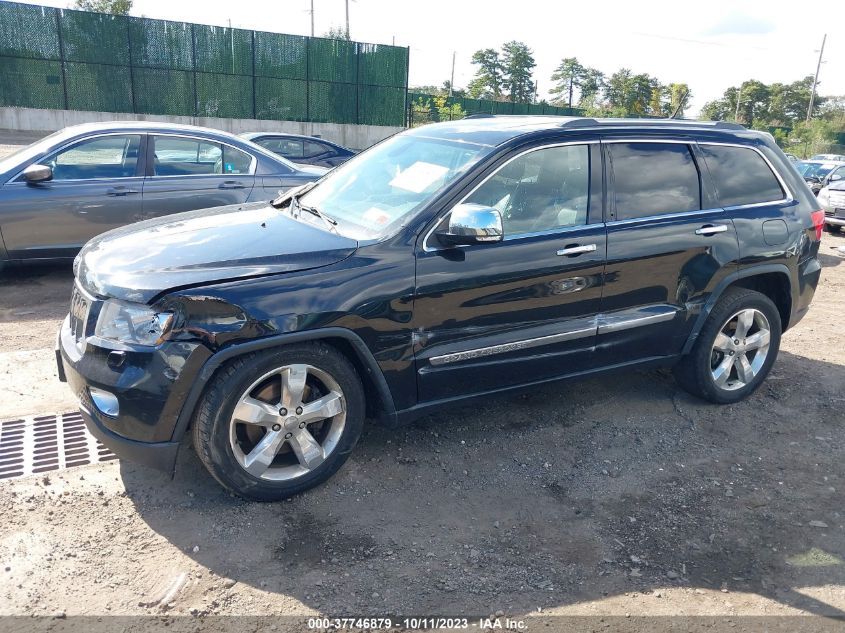 2013 JEEP GRAND CHEROKEE OVERLAND SUMMIT - 1C4RJFCT4DC581648