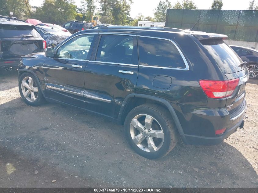 2013 JEEP GRAND CHEROKEE OVERLAND SUMMIT - 1C4RJFCT4DC581648