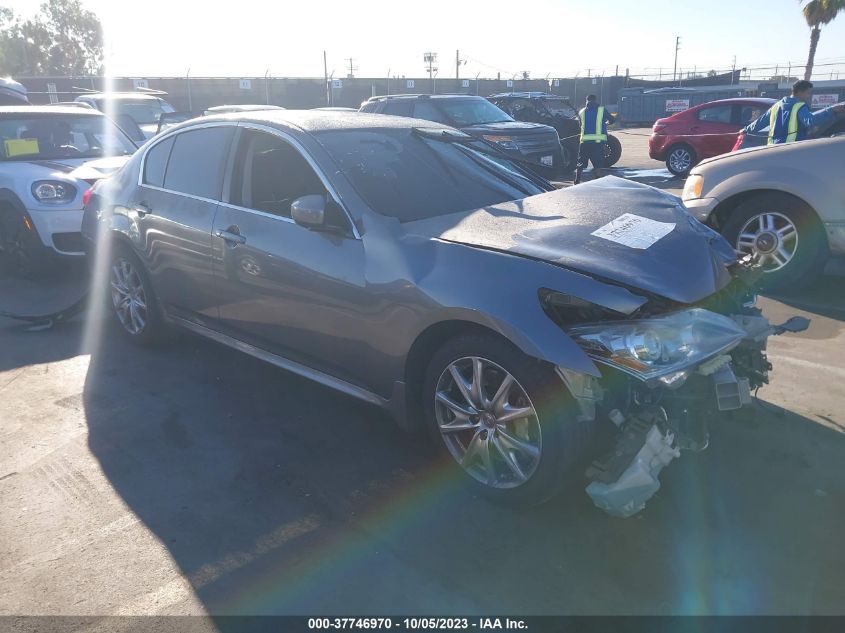 2013 INFINITI G37 SEDAN JOURNEY - JN1CV6AP0DM300037