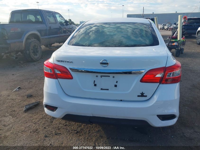 2016 NISSAN SENTRA S - 3N1AB7AP9GY244915