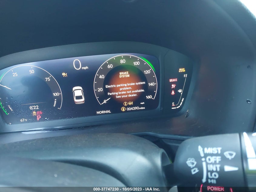 VIN 1HGCY2F58PA002167 2023 HONDA ACCORD HYBRID SPORT