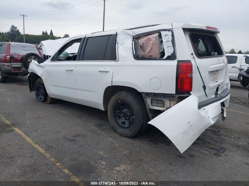 2018 CHEVROLET TAHOE POLICE - 1GNSKDEC3JR350188