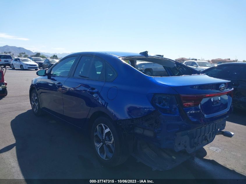 VIN 3KPF24AD6ME398373 2021 KIA FORTE LXS