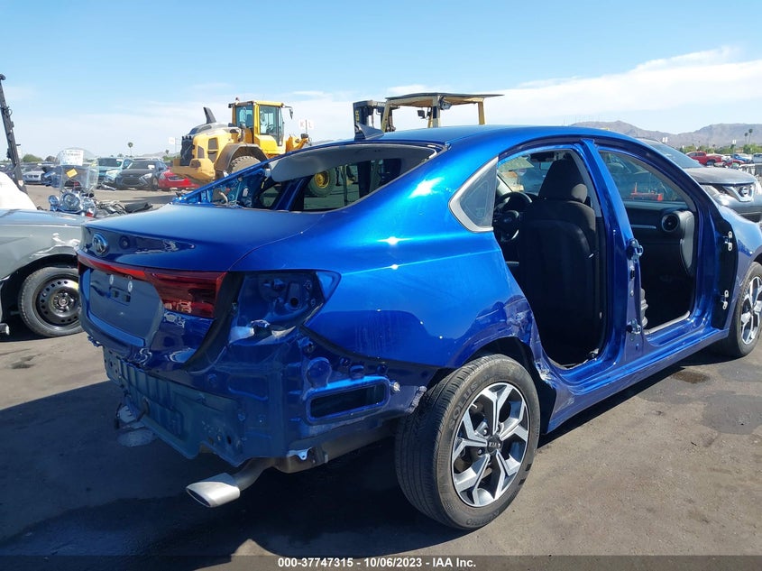 VIN 3KPF24AD6ME398373 2021 KIA FORTE LXS