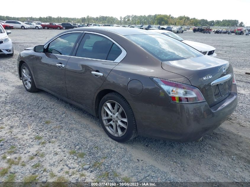 2014 NISSAN MAXIMA S/SV - 1N4AA5APOEC499548