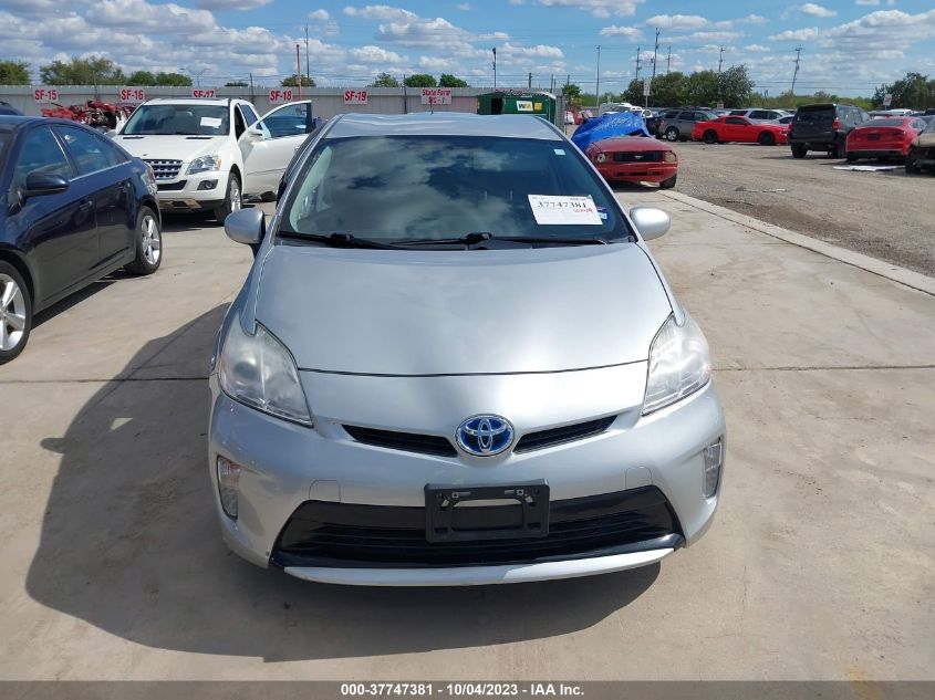 2013 TOYOTA PRIUS ONE/TWO/THREE/FOUR/FIVE - JTDKN3DU4D5594528