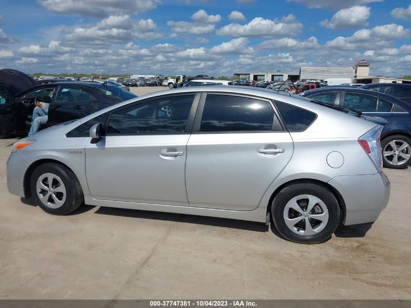 2013 TOYOTA PRIUS ONE/TWO/THREE/FOUR/FIVE - JTDKN3DU4D5594528