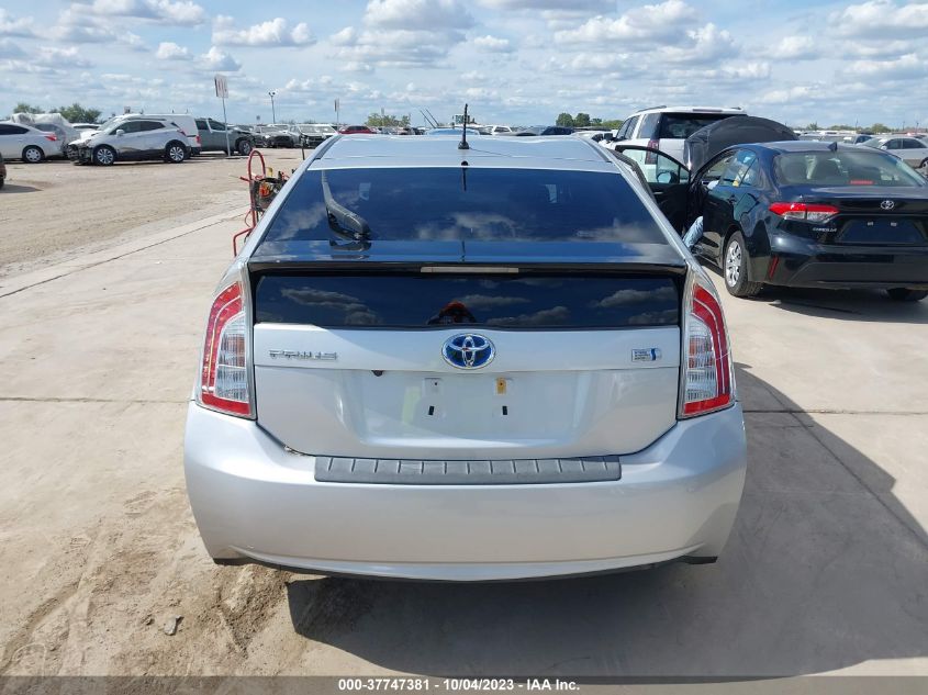 2013 TOYOTA PRIUS ONE/TWO/THREE/FOUR/FIVE - JTDKN3DU4D5594528