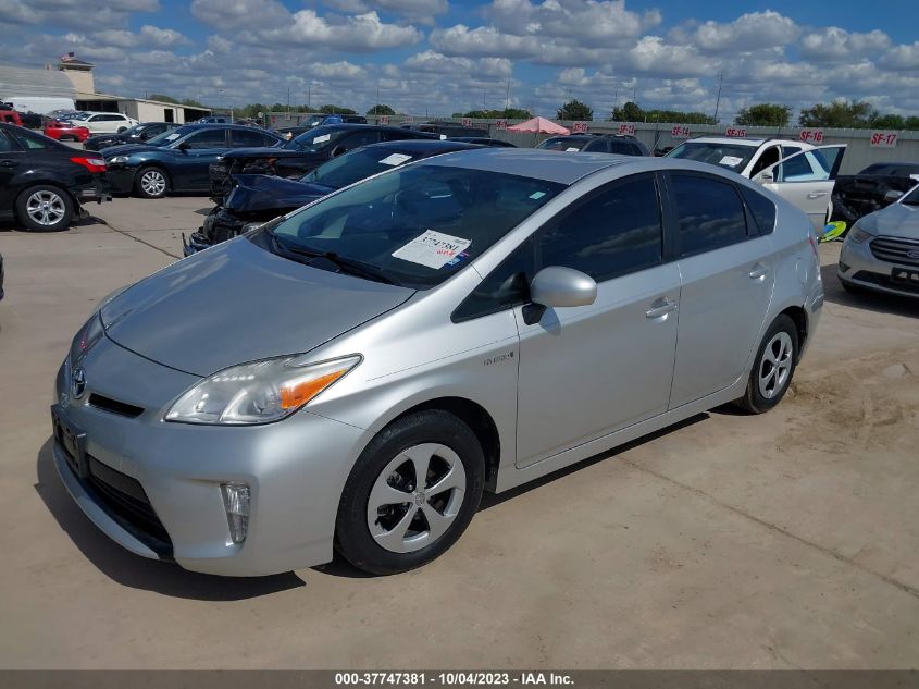 2013 TOYOTA PRIUS ONE/TWO/THREE/FOUR/FIVE - JTDKN3DU4D5594528