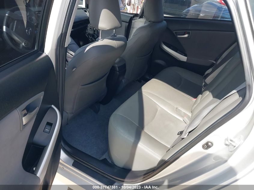 2013 TOYOTA PRIUS ONE/TWO/THREE/FOUR/FIVE - JTDKN3DU4D5594528