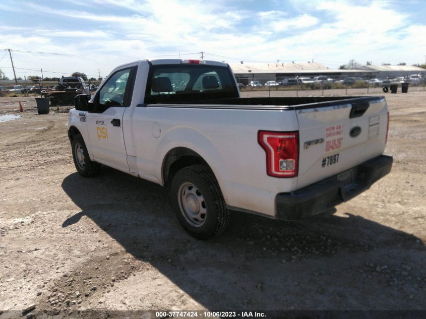 2017 FORD F-150 XL/XLT - 1FTMF1C83HKD44252