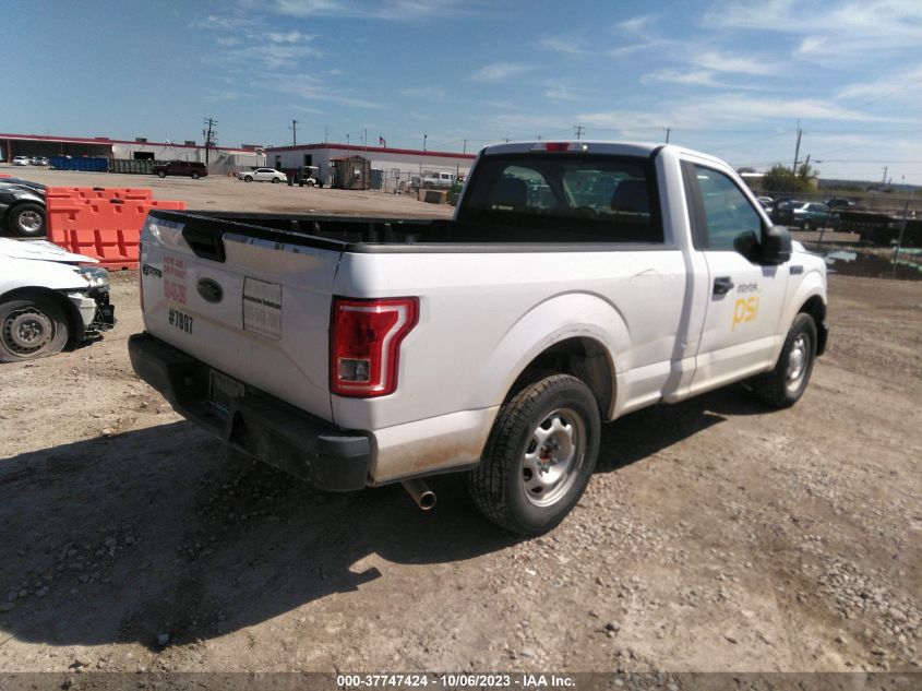 2017 FORD F-150 XL/XLT - 1FTMF1C83HKD44252