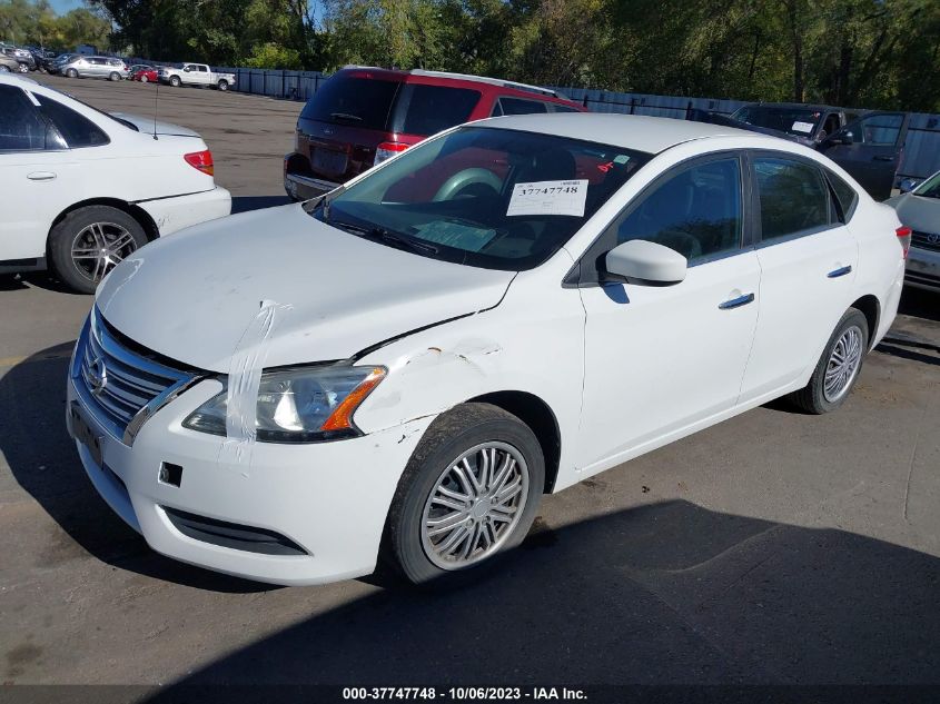 2015 NISSAN SENTRA SR/SL/S/SV/FE+ S - 3N1AB7AP8FY283025