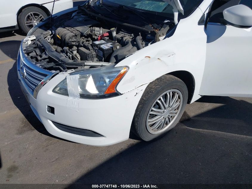 2015 NISSAN SENTRA SR/SL/S/SV/FE+ S - 3N1AB7AP8FY283025