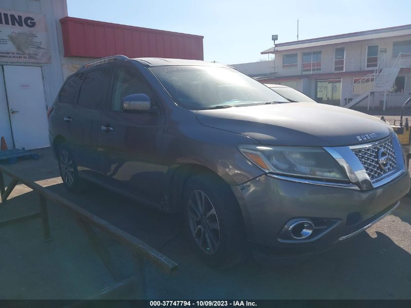 2015 NISSAN PATHFINDER S/SV/PLATINUM/SL - 5N1AR2MN4FC654773