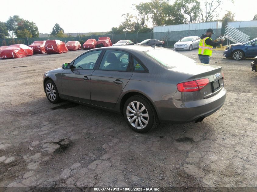 2014 AUDI A4 PREMIUM - WAUBFAFL4EA109641