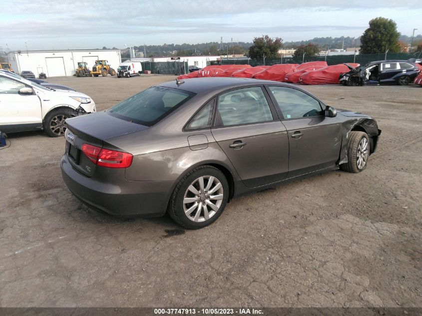 2014 AUDI A4 PREMIUM - WAUBFAFL4EA109641