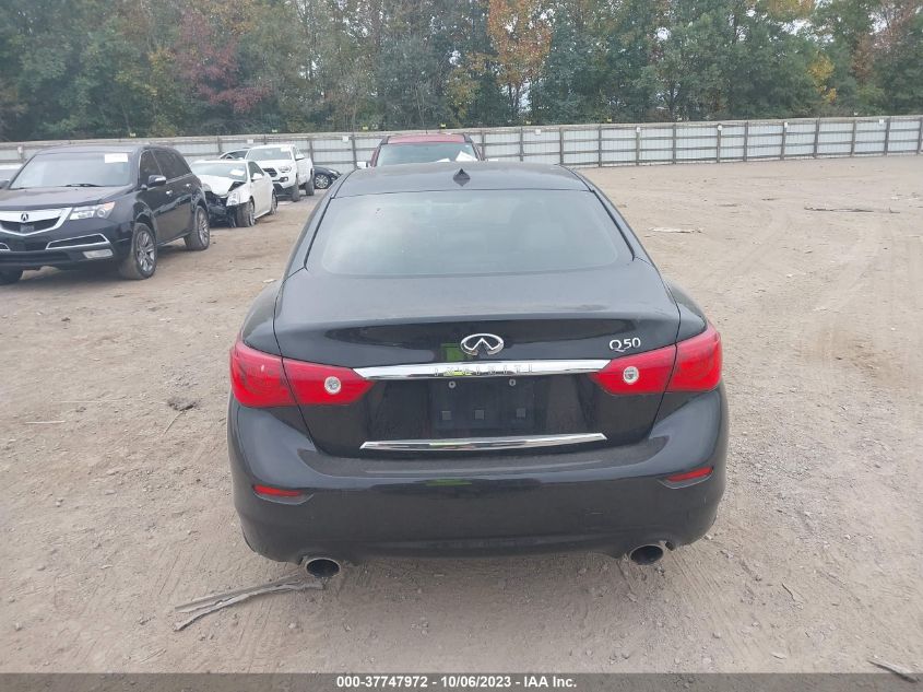 2014 INFINITI Q50 PREMIUM - JN1BV7AP1EM687653