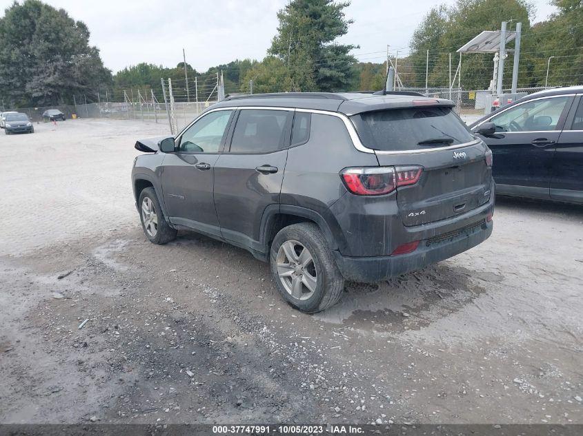 2022 JEEP COMPASS LATITUDE - 3C4NJDBB4NT209650