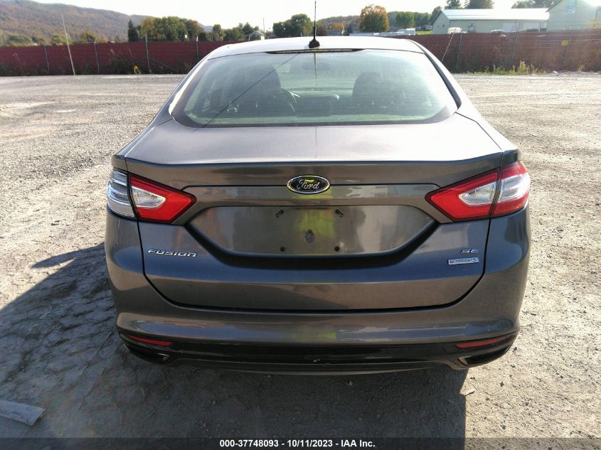 2014 FORD FUSION SE - 3FA6P0H96ER360301