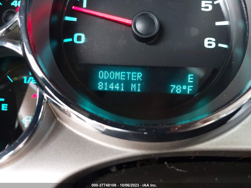 2013 CHEVROLET SILVERADO 1500 LT - 3GCPKSE72DG154477