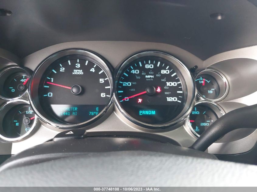2013 CHEVROLET SILVERADO 1500 LT - 3GCPKSE72DG154477