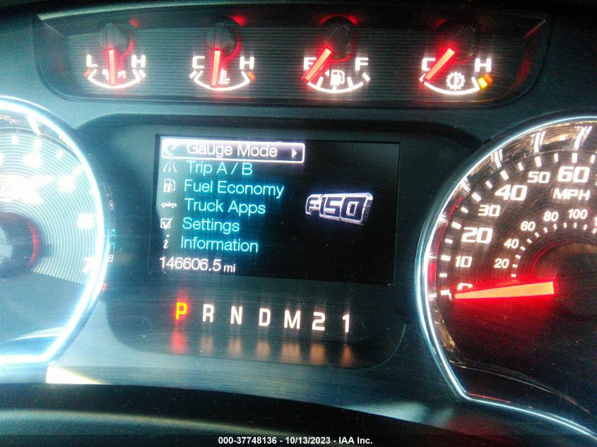 2013 FORD F-150 XL/XLT/FX4/LARIAT - 1FTFW1EF1DFA97336