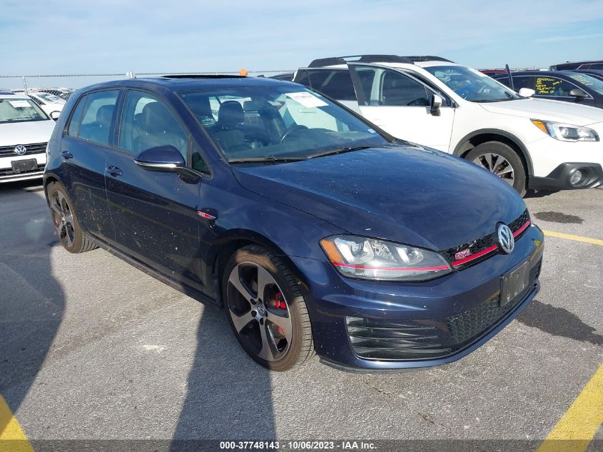 3VW447AUXHM004580 VOLKSWAGEN GOLF GTI SE 2017