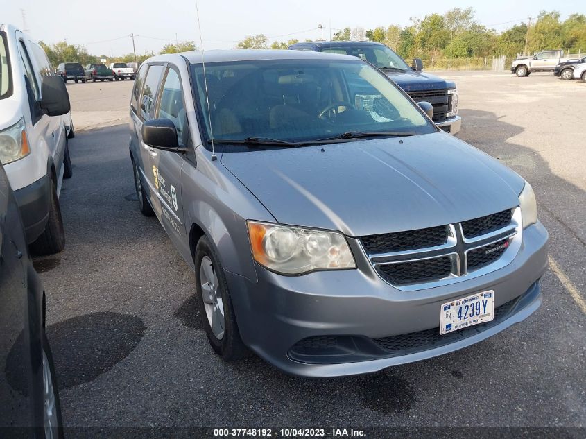 2013 DODGE GRAND CARAVAN SE - 2C4RDGBG9DR760695