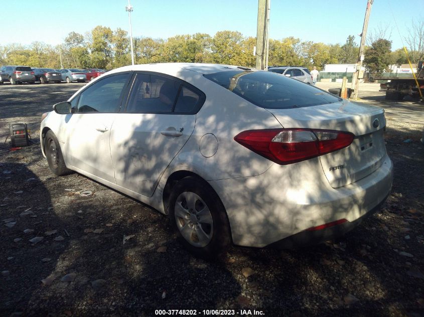 2015 KIA FORTE LX - KNAFX4A68F5286155