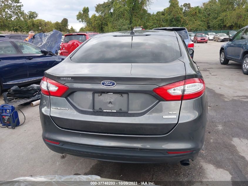 2016 FORD FUSION SE - 3FA6P0HD1GR134710