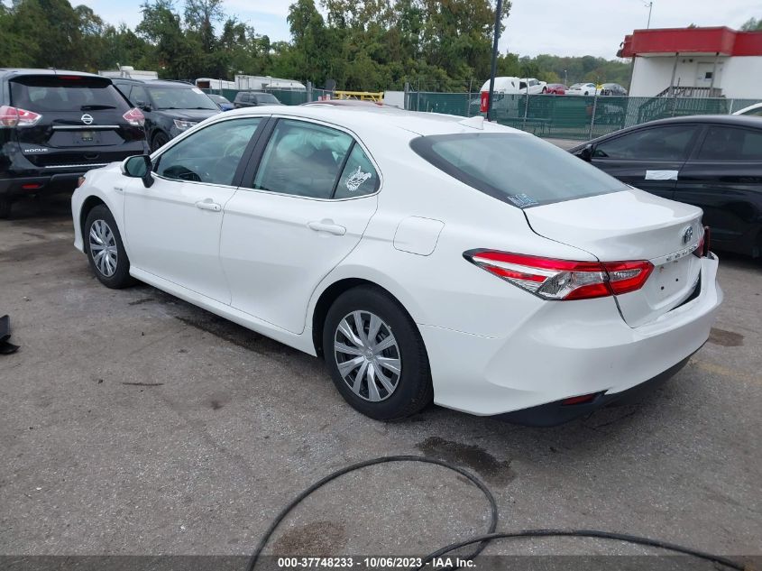 2020 TOYOTA CAMRY HYBRID LE - 4T1C31AK8LU524757