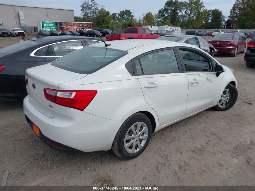 2015 KIA RIO LX - KNADM4A37F6431332