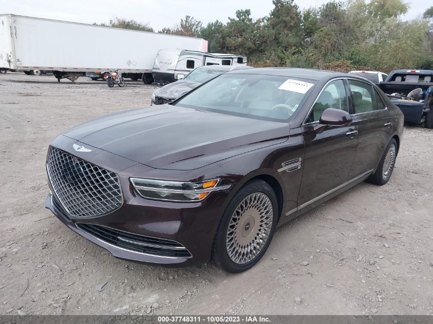 2020 GENESIS G90 5.0L ULTIMATE KMTF54PH9LU078015