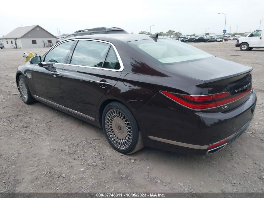 2020 GENESIS G90 5.0L ULTIMATE KMTF54PH9LU078015