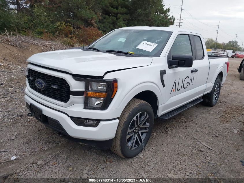 VIN 1FTEX1EPXPFA80525 2023 FORD F-150 XL/XLT