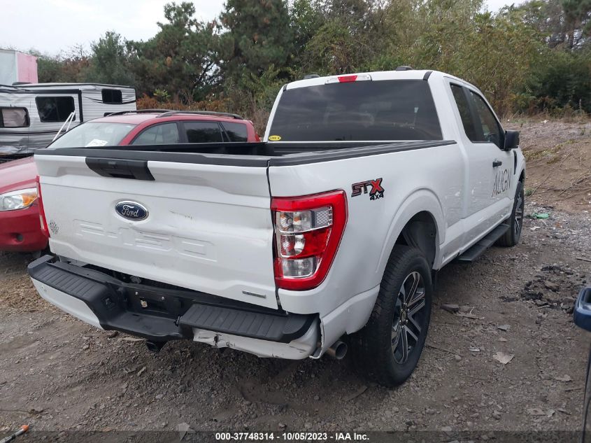 VIN 1FTEX1EPXPFA80525 2023 FORD F-150 XL/XLT