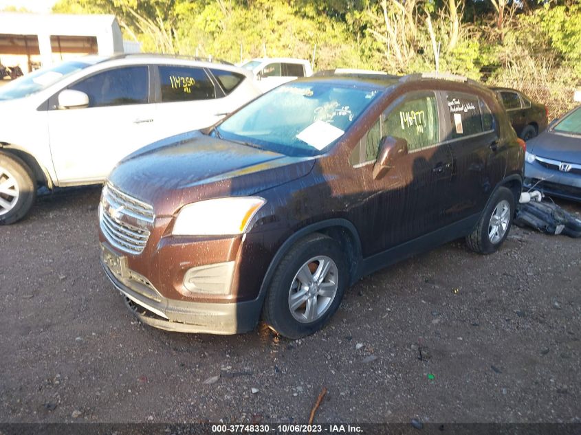 2015 CHEVROLET TRAX LT - KL7CJLSB6FB217587