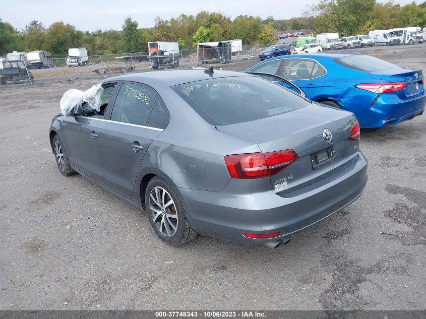 2017 VOLKSWAGEN JETTA 1.4T SE - 3VWDB7AJ6HM329092