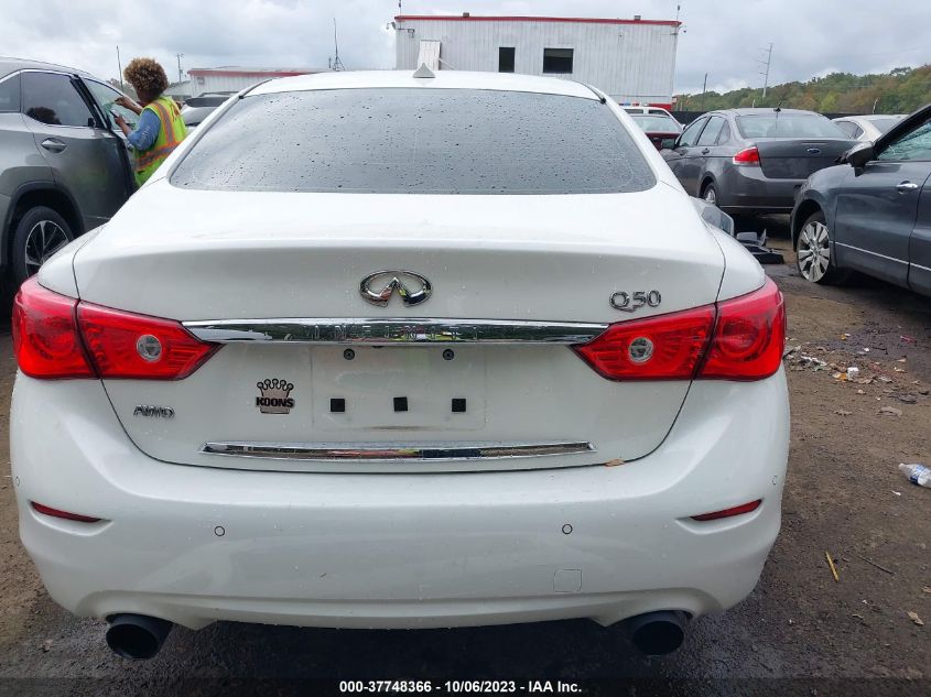 2016 INFINITI Q50 3.0T PREMIUM - JN1EV7AR8GM340337