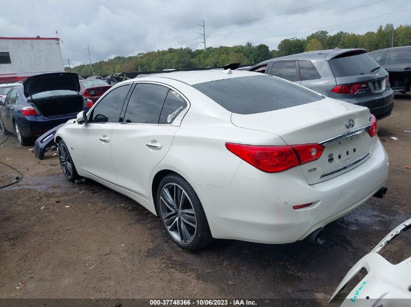 2016 INFINITI Q50 3.0T PREMIUM - JN1EV7AR8GM340337