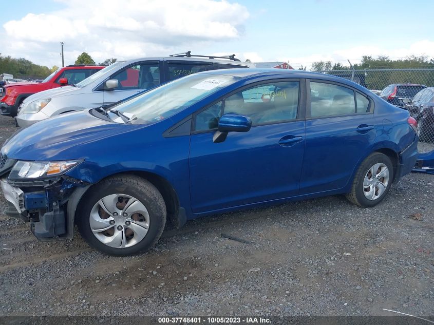 2014 HONDA CIVIC SEDAN LX - 19XFB2F51EE063478