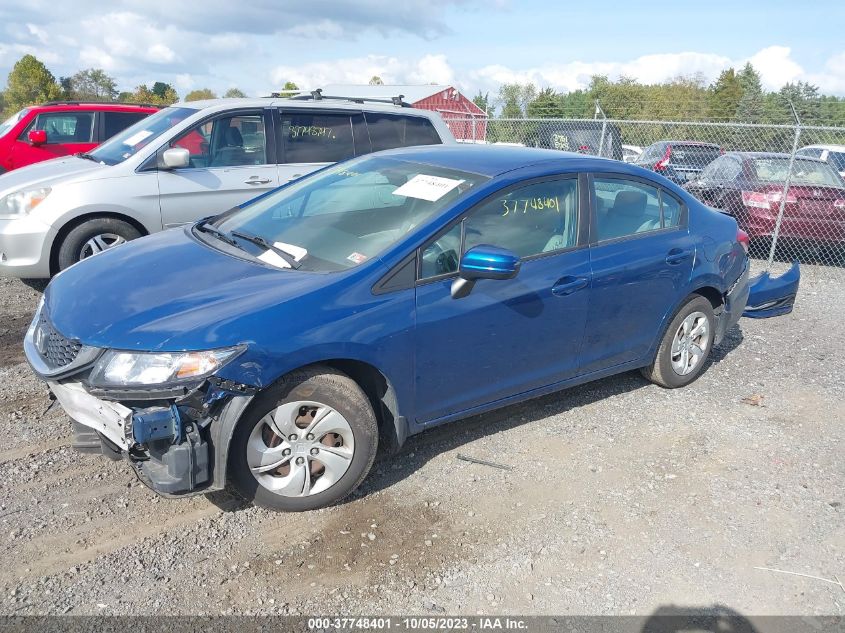 2014 HONDA CIVIC SEDAN LX - 19XFB2F51EE063478